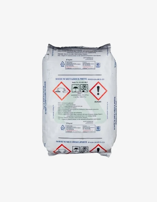 Sodyum Metabisülfit (SMBS) – 25 kg — kaynak katalog görseli