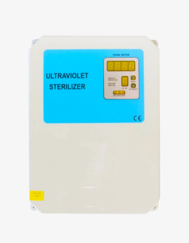 ES 115 Plus UV Kontrol Panosu — kontrol panosu görünümü