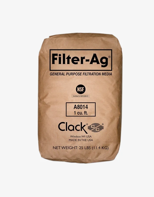 Clack Filter Ag tortu filtre medyası