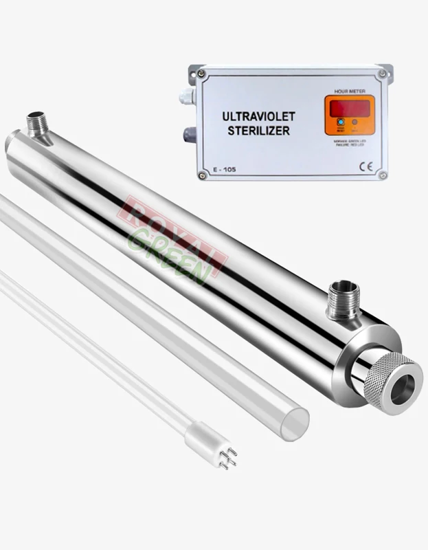 E-305 ultraviyole su arıtma cihazı ürün görünümü 1