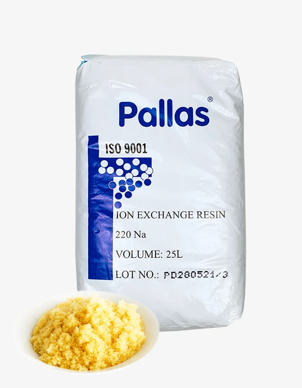 Pallas 220 NA katyonik reçine ürün görünümü 1