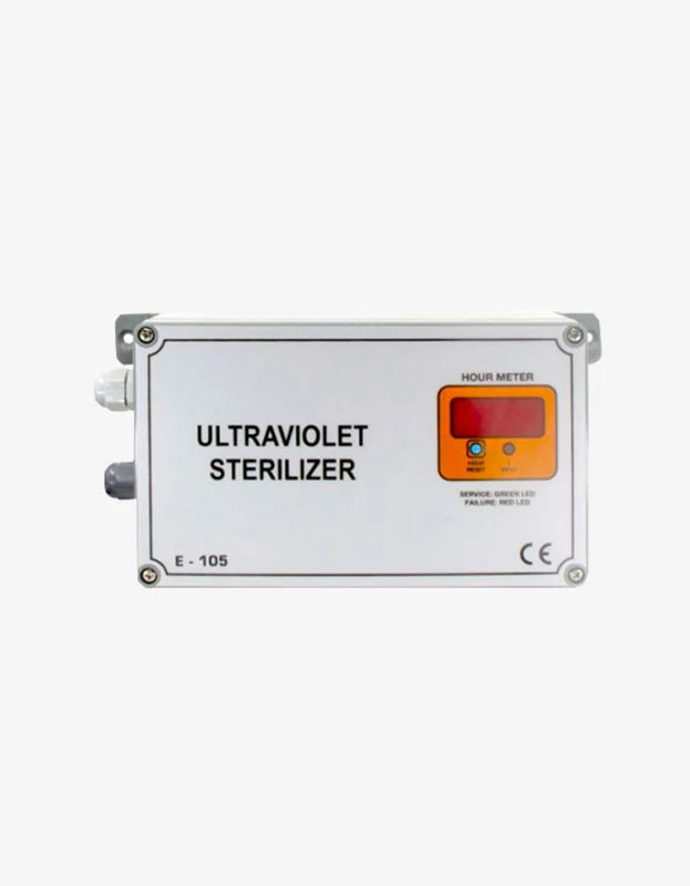 E 505 Plus UV Kontrol Panosu — kontrol panosu görünümü