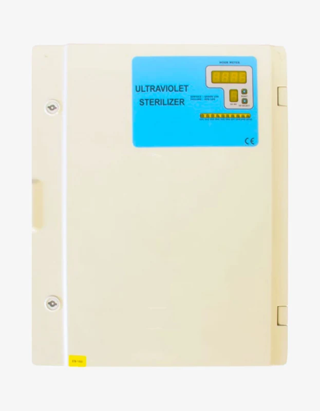 ES 130 Plus UV Kontrol Panosu — kontrol panosu görünümü